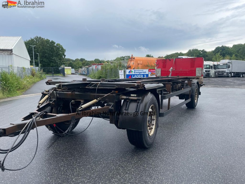 Kontejnerovy přívěs/ Výměnná nástavba Göppel BDF Lafette mit LBW: obrázek 1