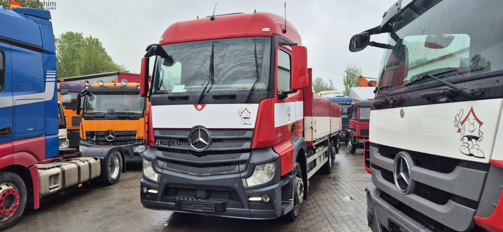 Mercedes-Benz DB 2545 HIAB 166 mit Zange. Lift-Lenkachse einsatzbereit - Nákladní automobil valníkový/ Plošinový, Auto s hydraulickou rukou: obrázek 1 Mercedes-Benz DB 2545 HIAB 166 mit Zange. Lift-Lenkachse einsatzbereit - Nákladní automobil valníkový/ Plošinový, Auto s hydraulickou rukou: obrázek 1