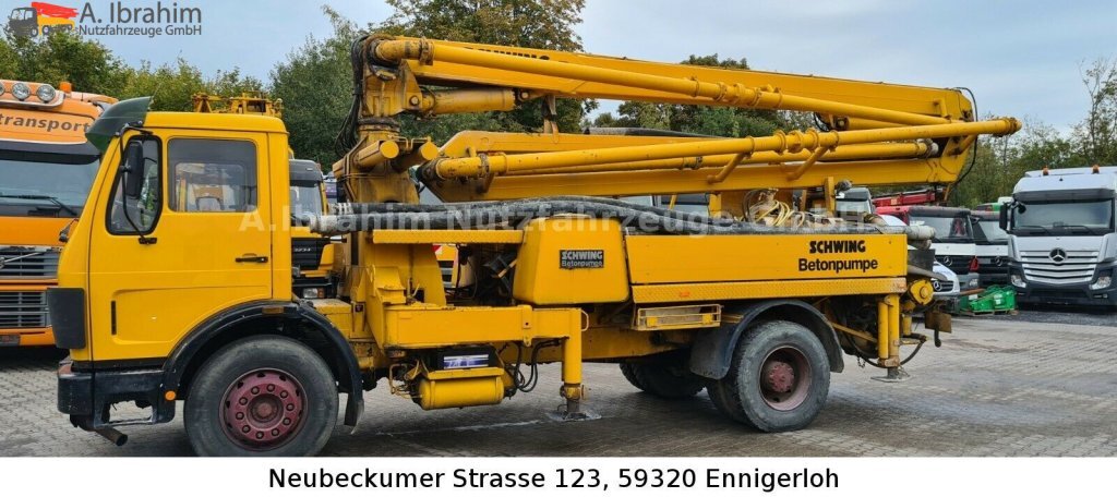Autodomíchávač s čerpadlem Mercedes-Benz LK 1617, Schwing Betonpumpe, Oldtimer: obrázek 7