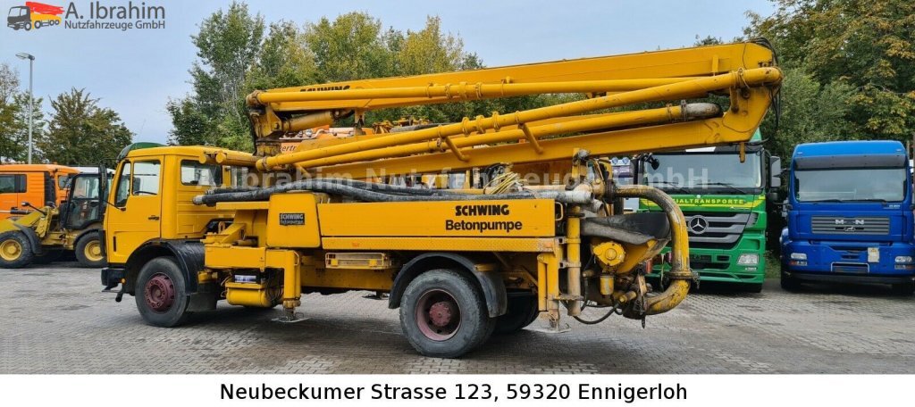 Autodomíchávač s čerpadlem Mercedes-Benz LK 1617, Schwing Betonpumpe, Oldtimer: obrázek 6