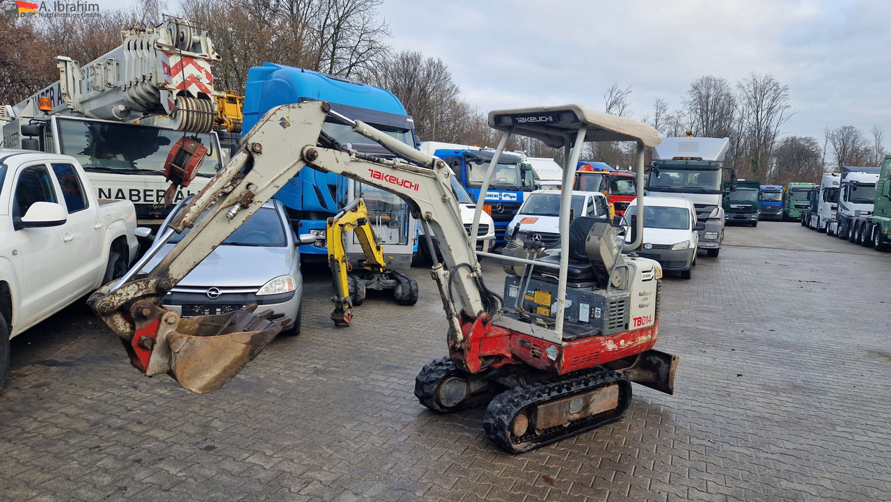 Takeuchi TB 014 Minibagger Zustand gut - Mini rýpadlo: obrázek 1 Takeuchi TB 014 Minibagger Zustand gut - Mini rýpadlo: obrázek 1