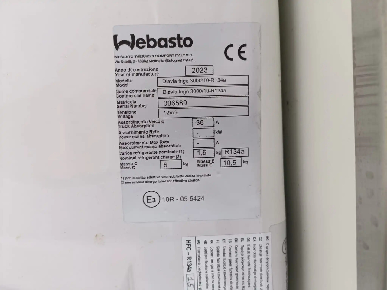 Chladící dodávka IVECO DAILY 35C21 A8 FRIGO FRCX 3.0: obrázek 12