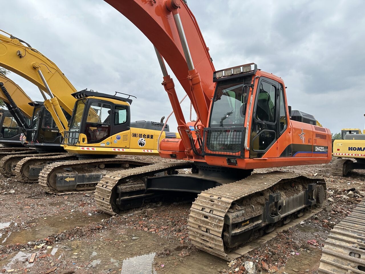 Doosan DH420 - Pásové rýpadlo: obrázek 4 Doosan DH420 - Pásové rýpadlo: obrázek 4