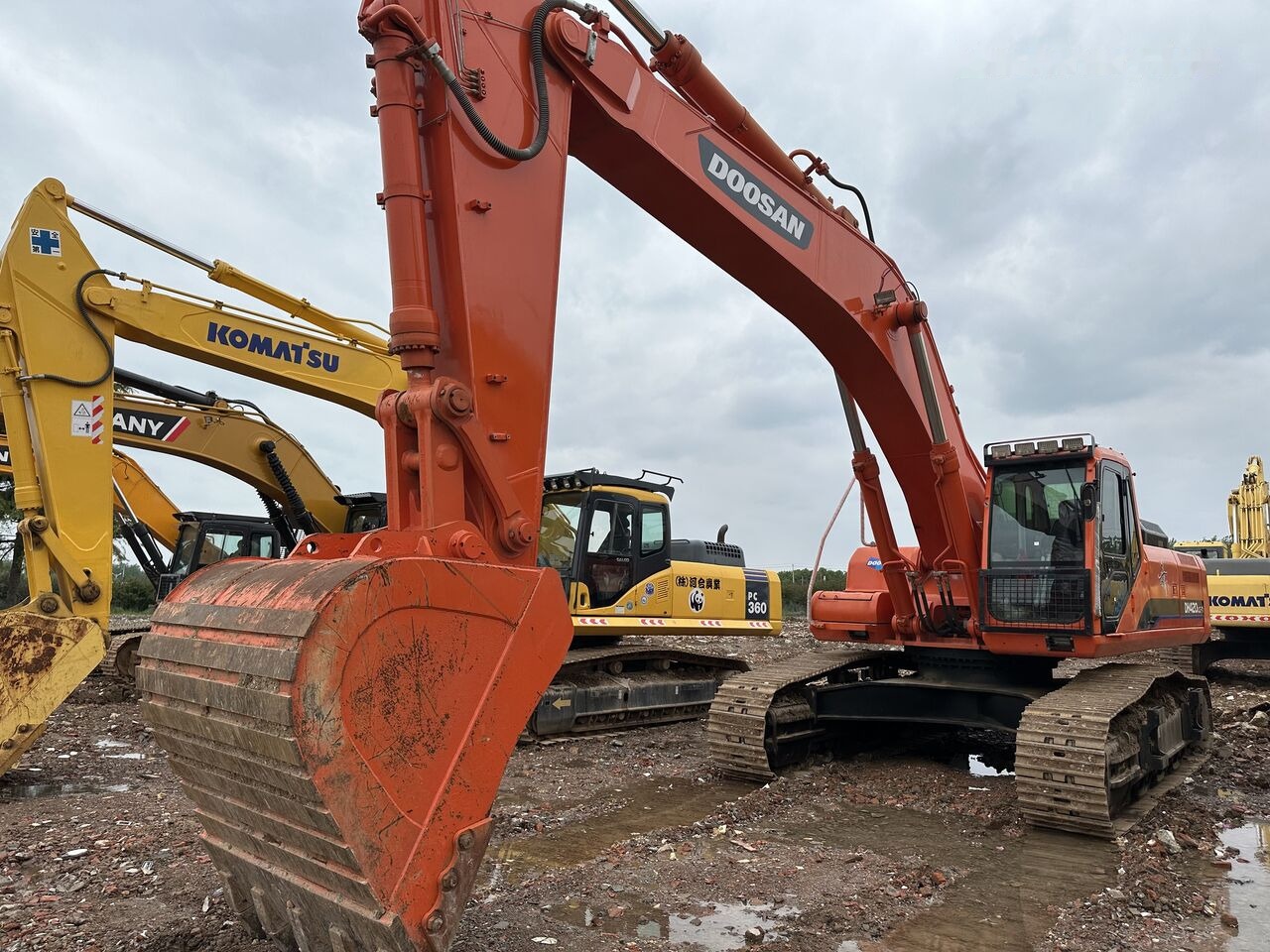 Doosan DH420 - Pásové rýpadlo: obrázek 5 Doosan DH420 - Pásové rýpadlo: obrázek 5