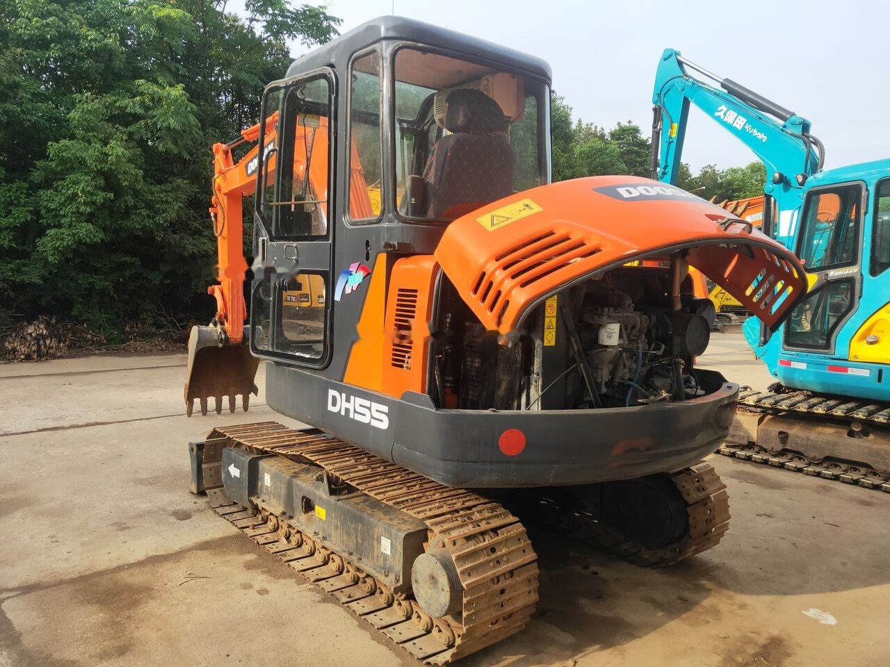 Doosan DH55 - Mini rýpadlo: obrázek 5 Doosan DH55 - Mini rýpadlo: obrázek 5