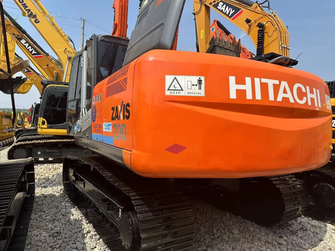 Hitachi ZX200-3 - Pásové rýpadlo: obrázek 5 Hitachi ZX200-3 - Pásové rýpadlo: obrázek 5