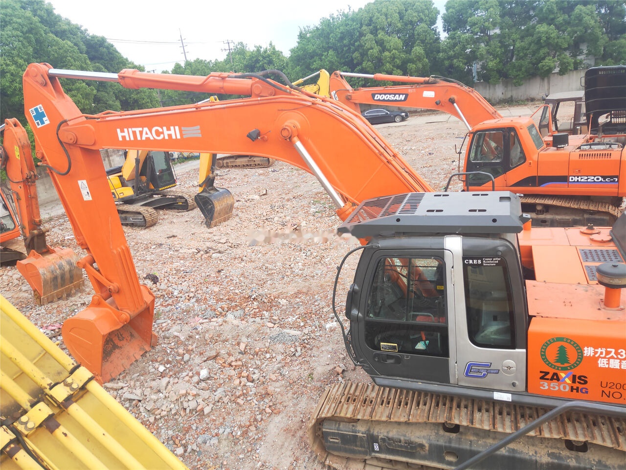 Pásové rýpadlo Hitachi ZX350H-3G: obrázek 11