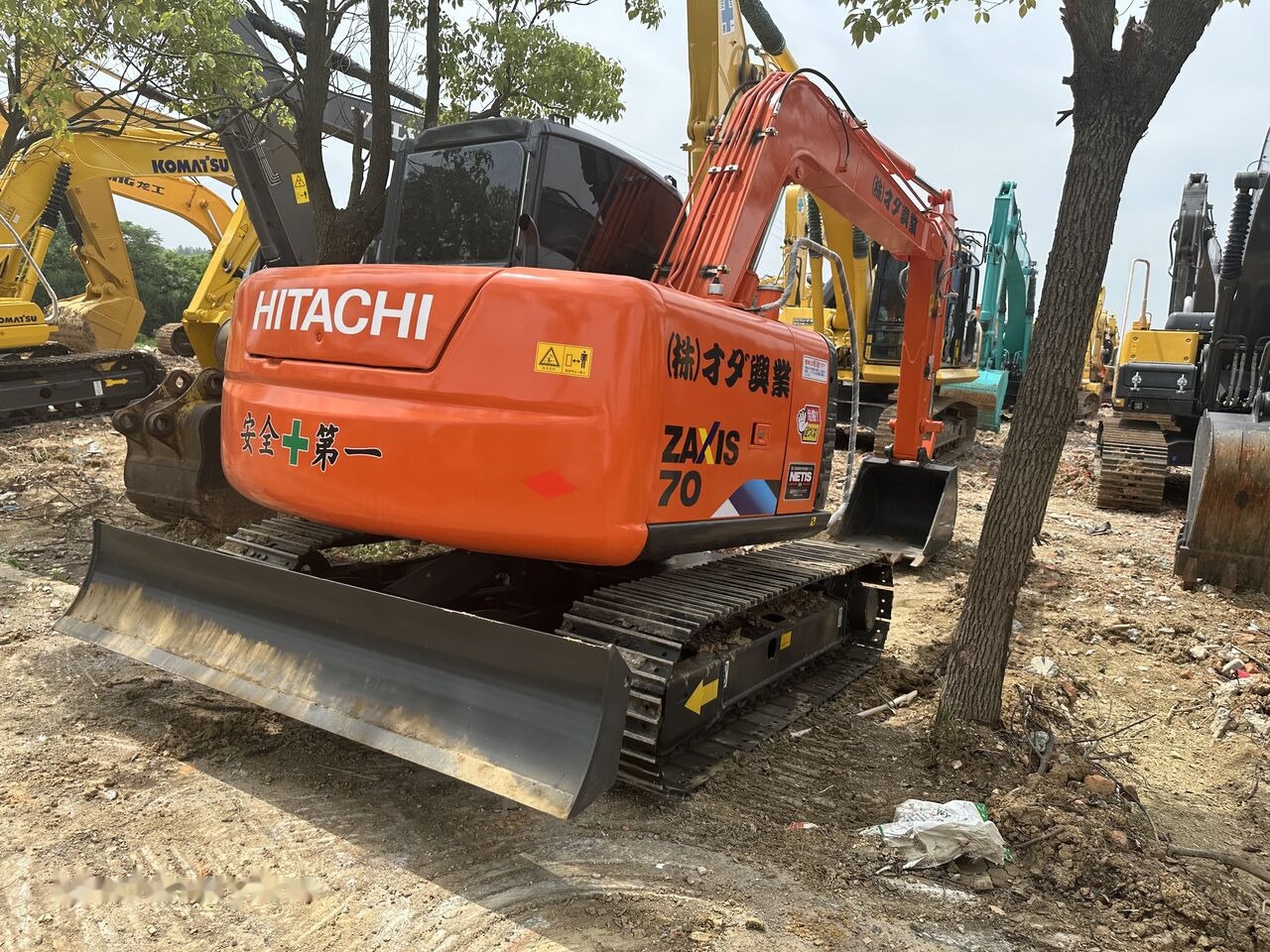 Hitachi ZX70 - Pásové rýpadlo: obrázek 2 Hitachi ZX70 - Pásové rýpadlo: obrázek 2