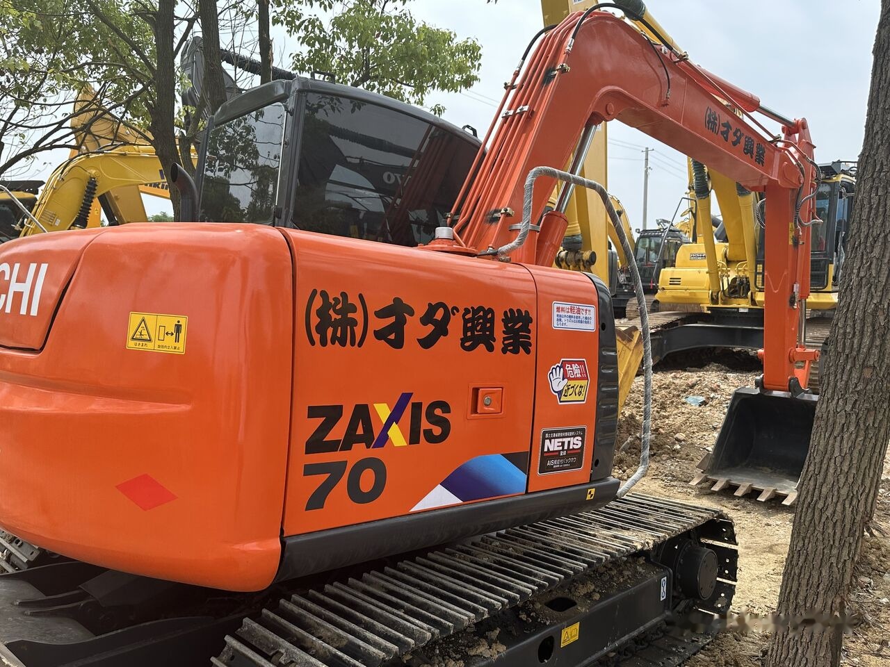 Hitachi ZX70 - Pásové rýpadlo: obrázek 5 Hitachi ZX70 - Pásové rýpadlo: obrázek 5