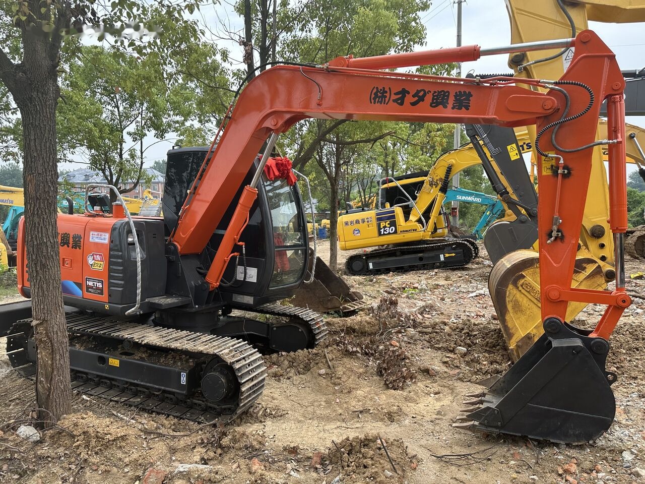 Hitachi ZX70 - Pásové rýpadlo: obrázek 4 Hitachi ZX70 - Pásové rýpadlo: obrázek 4