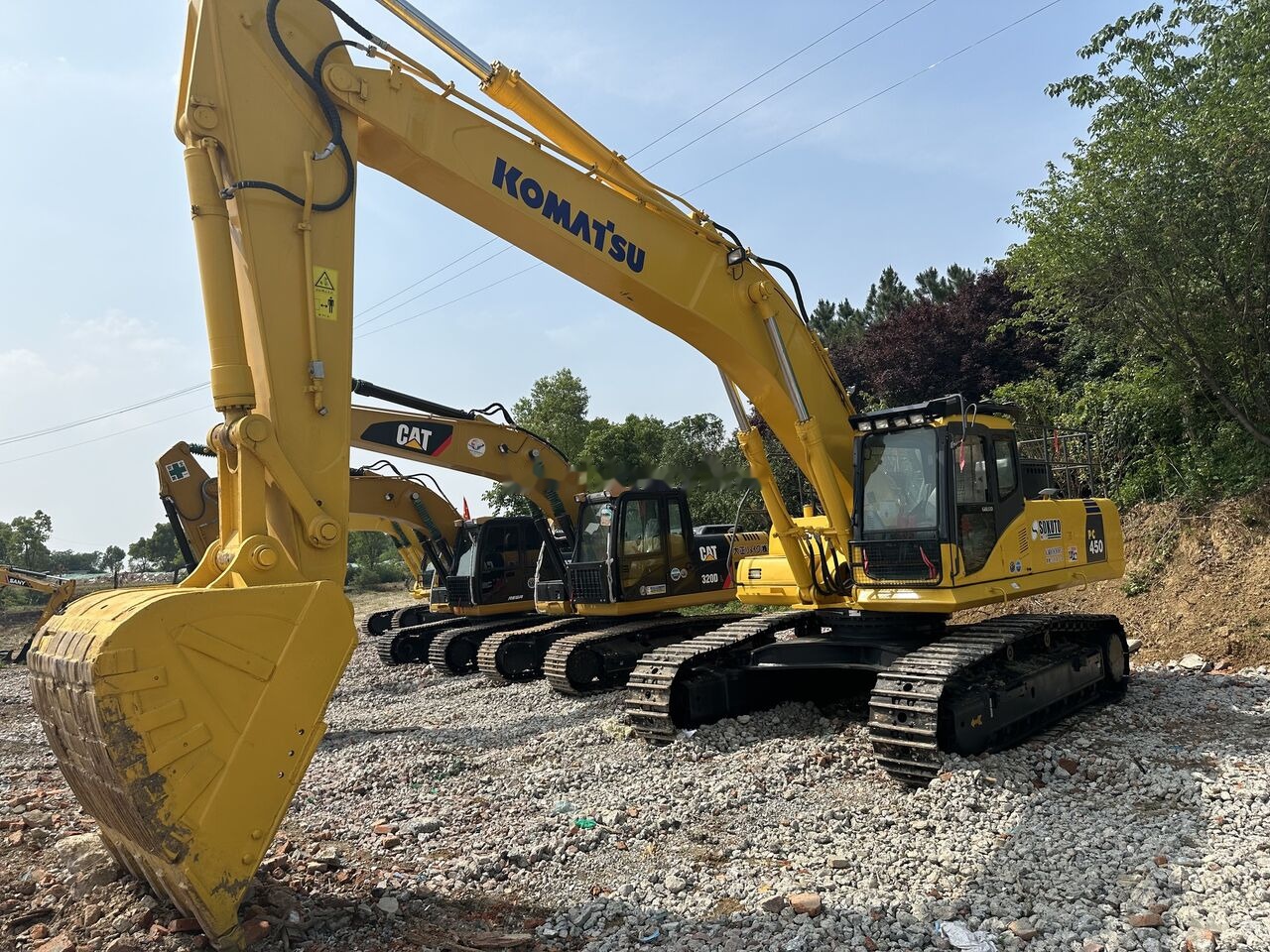 Komatsu PC450 - Pásové rýpadlo: obrázek 5 Komatsu PC450 - Pásové rýpadlo: obrázek 5