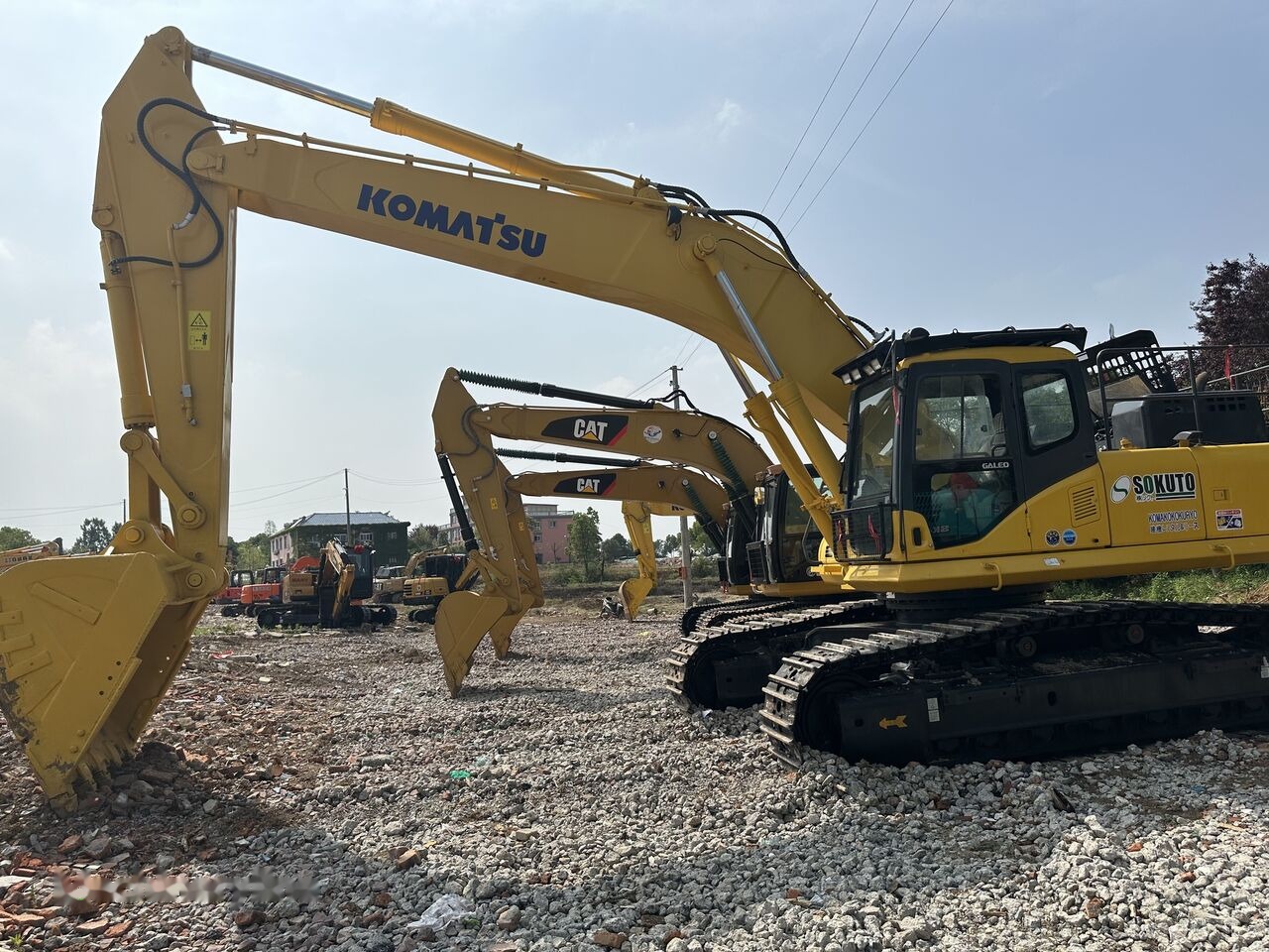 Komatsu PC450 - Pásové rýpadlo: obrázek 1 Komatsu PC450 - Pásové rýpadlo: obrázek 1