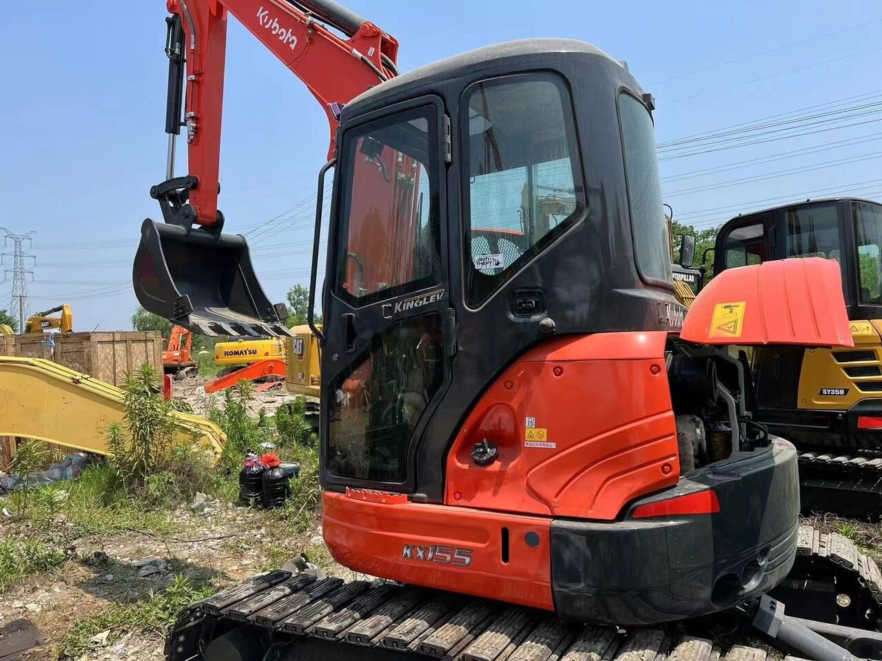 Kubota KX155 - Mini rýpadlo: obrázek 4 Kubota KX155 - Mini rýpadlo: obrázek 4