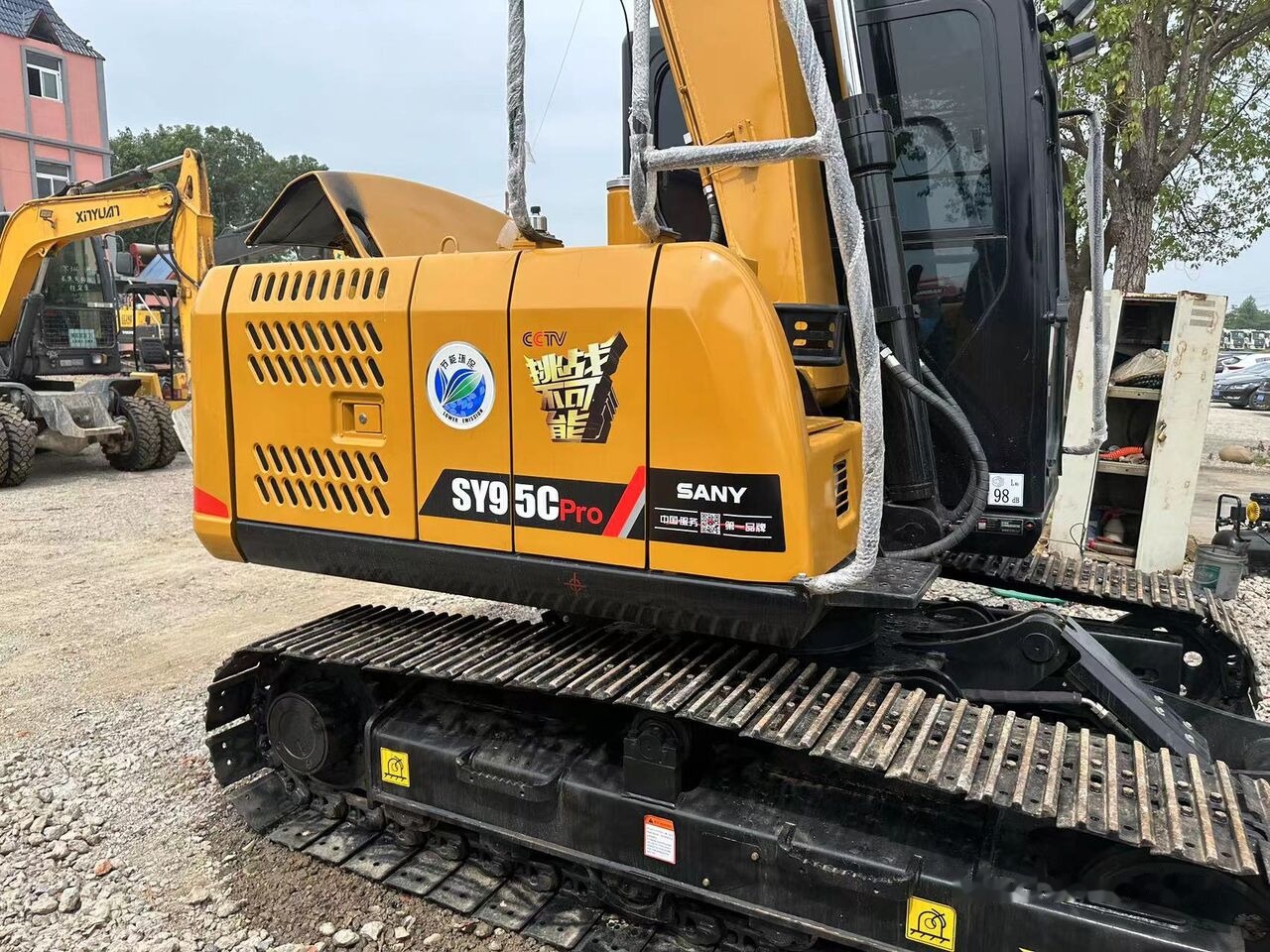 Sany SY95C - Pásové rýpadlo: obrázek 4 Sany SY95C - Pásové rýpadlo: obrázek 4