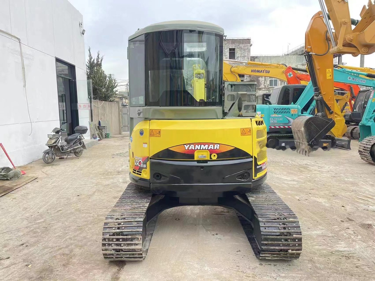 YANMAR VIO55 - Mini rýpadlo: obrázek 3 YANMAR VIO55 - Mini rýpadlo: obrázek 3