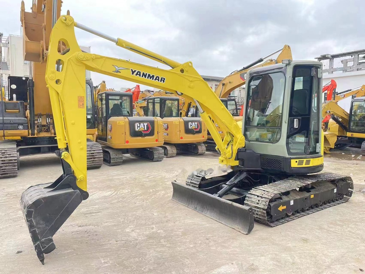 YANMAR VIO55 - Mini rýpadlo: obrázek 1 YANMAR VIO55 - Mini rýpadlo: obrázek 1