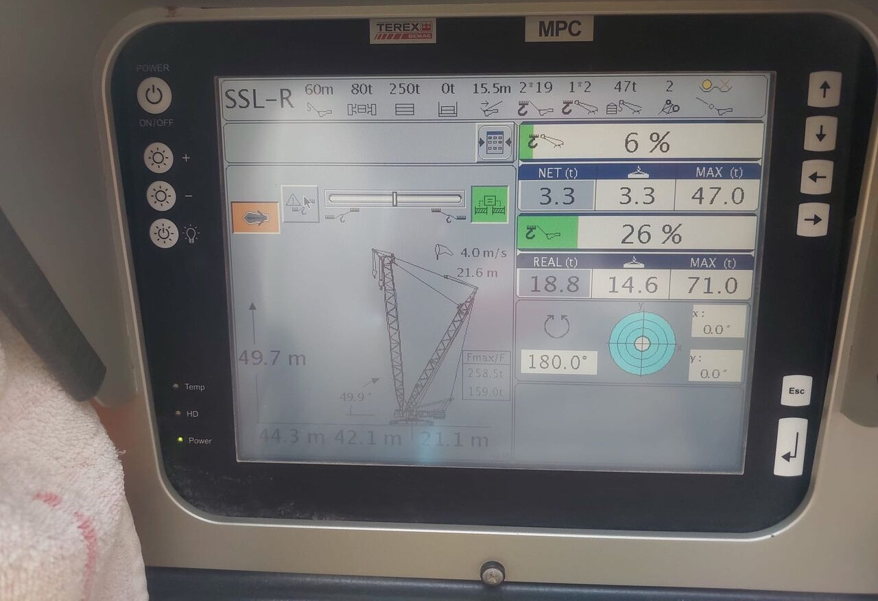 Terex Demag CC6800 - Pásový jeřáb: obrázek 2 Terex Demag CC6800 - Pásový jeřáb: obrázek 2
