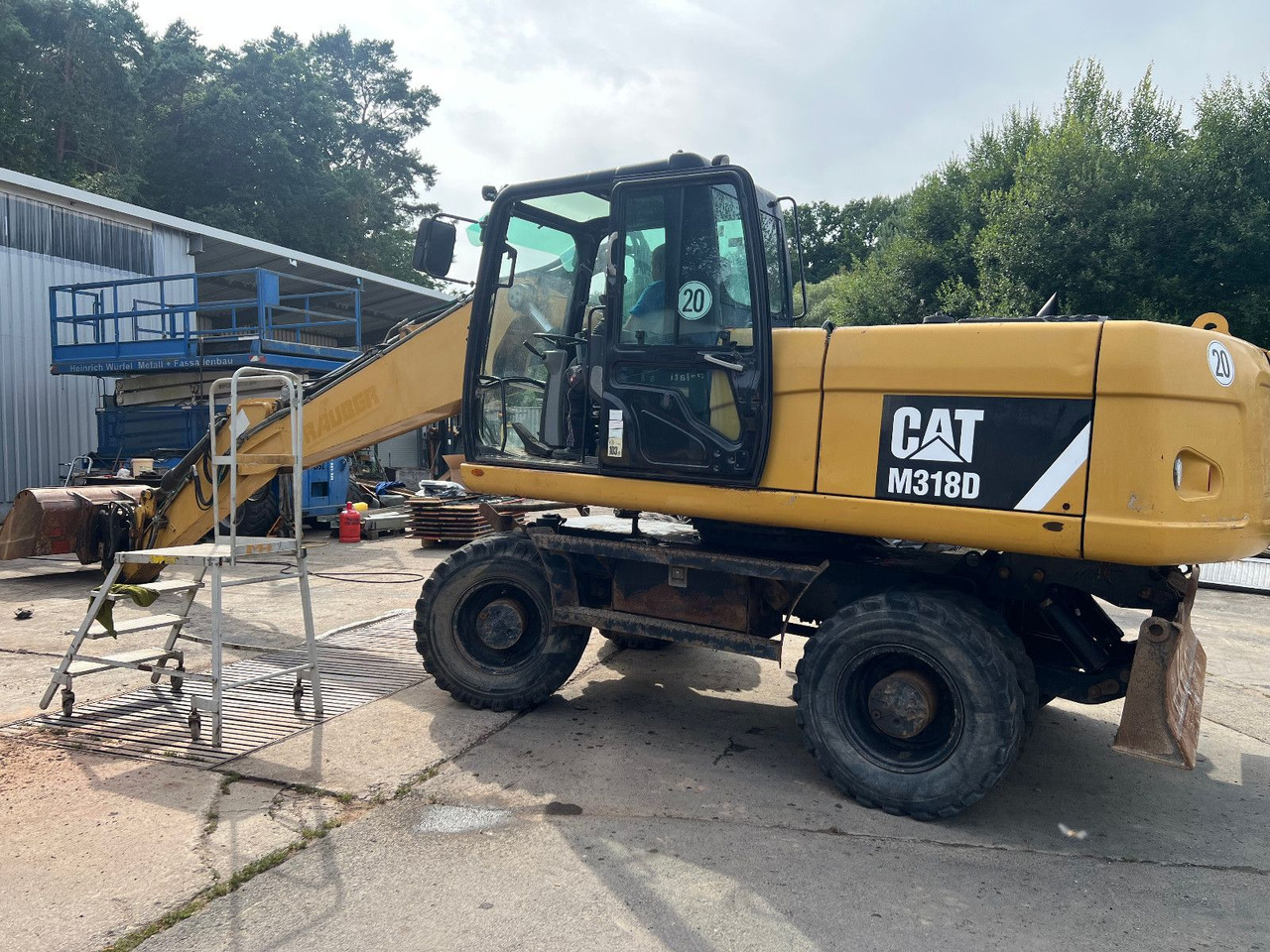 CAT 318 D Powertilt - Kolesové rýpadlo: obrázek 1 CAT 318 D Powertilt - Kolesové rýpadlo: obrázek 1