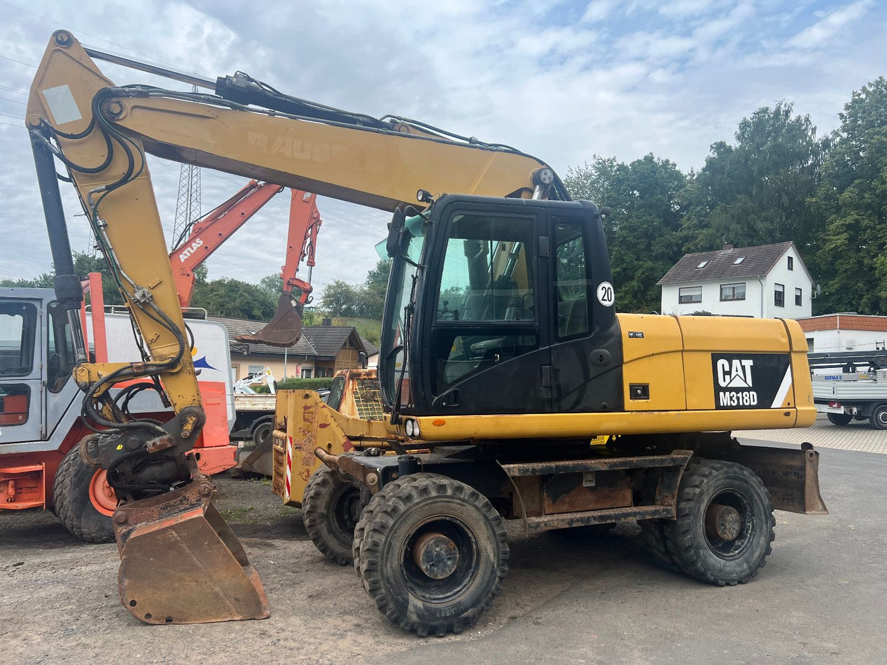 CAT 318 D Powertilt - Kolesové rýpadlo: obrázek 2 CAT 318 D Powertilt - Kolesové rýpadlo: obrázek 2
