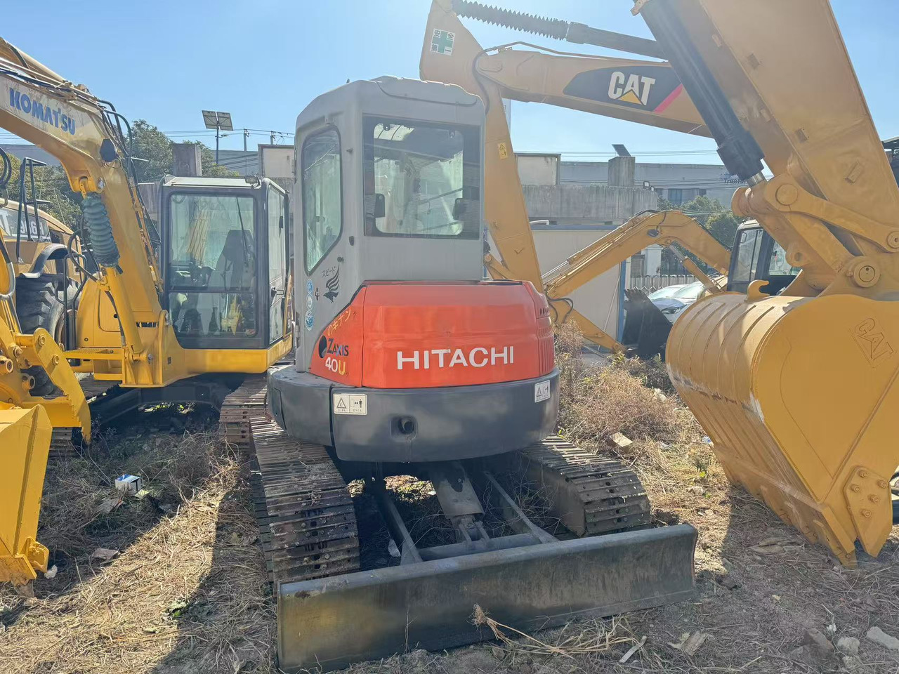 HITACHI ZX40U - Mini rýpadlo: obrázek 4 HITACHI ZX40U - Mini rýpadlo: obrázek 4