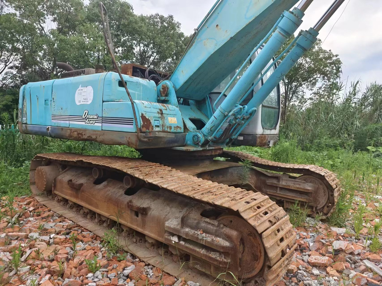 Pásové rýpadlo KOBELCO PILE DRIVER SK350LC-8: obrázek 9