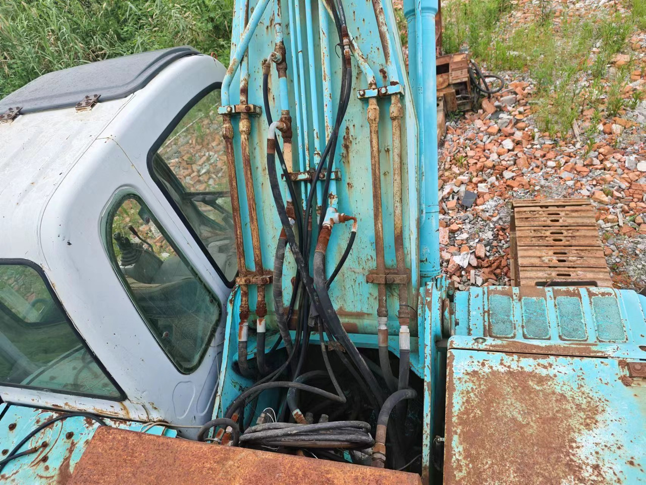 Pásové rýpadlo KOBELCO PILE DRIVER SK350LC-8: obrázek 6
