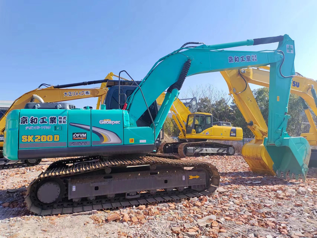 KOBELCO SK200D - Pásové rýpadlo: obrázek 3 KOBELCO SK200D - Pásové rýpadlo: obrázek 3