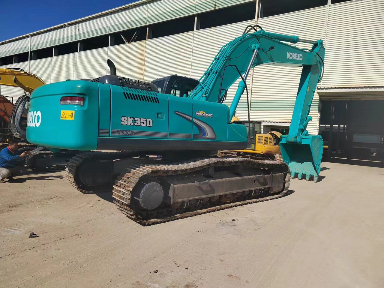 KOBELCO SK350LC-8 - Pásové rýpadlo: obrázek 2 KOBELCO SK350LC-8 - Pásové rýpadlo: obrázek 2
