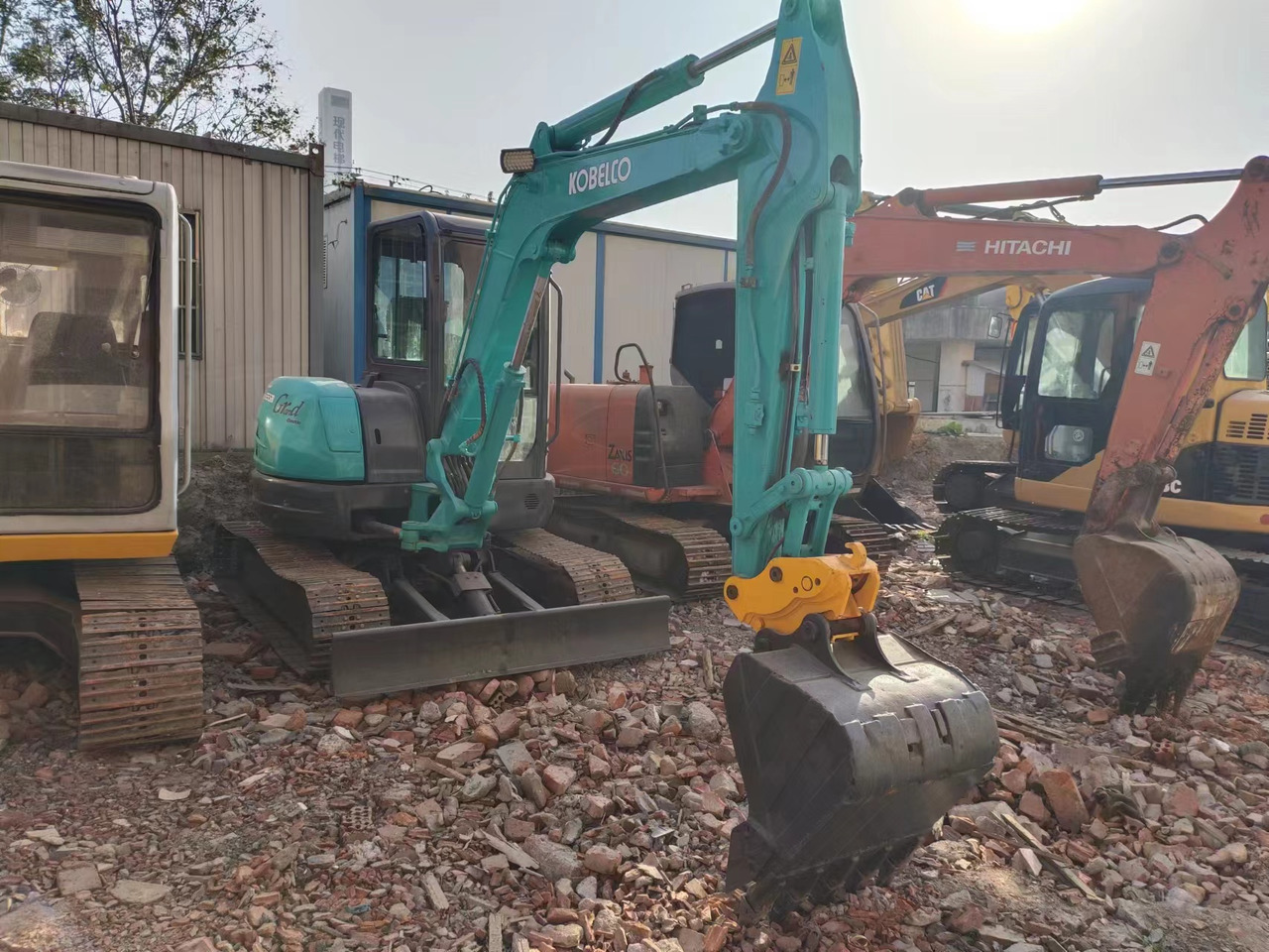 KOBELCO SK55SR - Mini rýpadlo: obrázek 1 KOBELCO SK55SR - Mini rýpadlo: obrázek 1