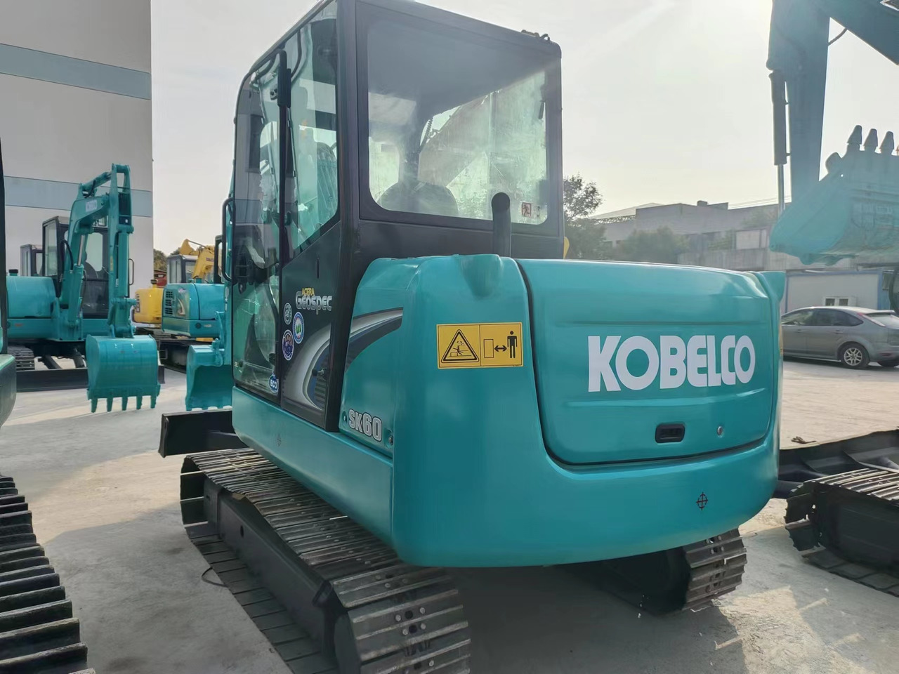 KOBELCO SK60-8 - Mini rýpadlo: obrázek 1 KOBELCO SK60-8 - Mini rýpadlo: obrázek 1