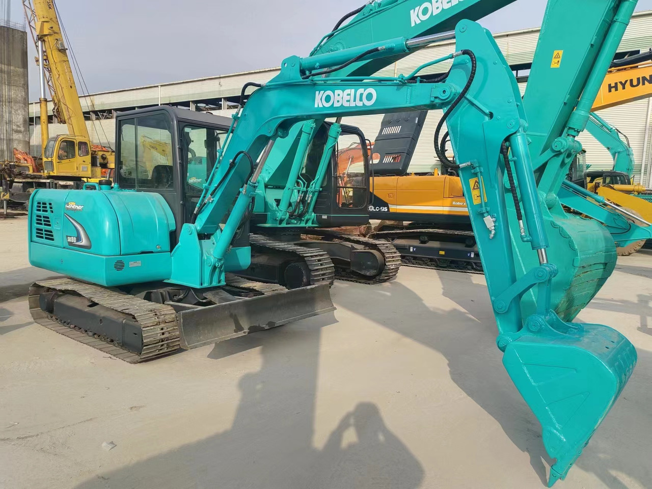 KOBELCO SK60-8 - Mini rýpadlo: obrázek 3 KOBELCO SK60-8 - Mini rýpadlo: obrázek 3