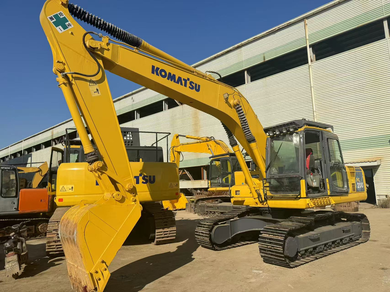 KOMATSU PC200-8 - Pásové rýpadlo: obrázek 1 KOMATSU PC200-8 - Pásové rýpadlo: obrázek 1