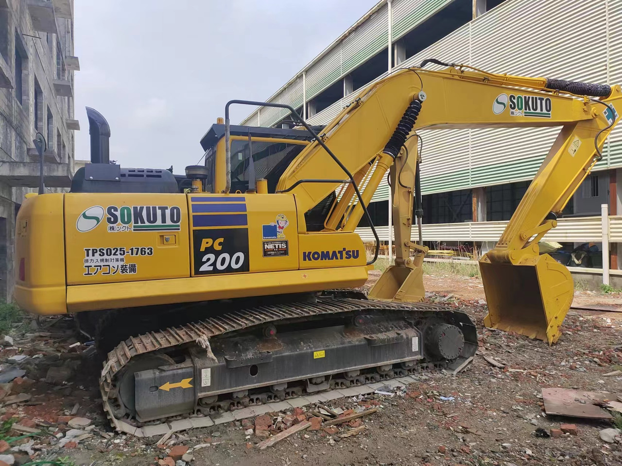 KOMATSU PC200-8N1 - Pásové rýpadlo: obrázek 1 KOMATSU PC200-8N1 - Pásové rýpadlo: obrázek 1