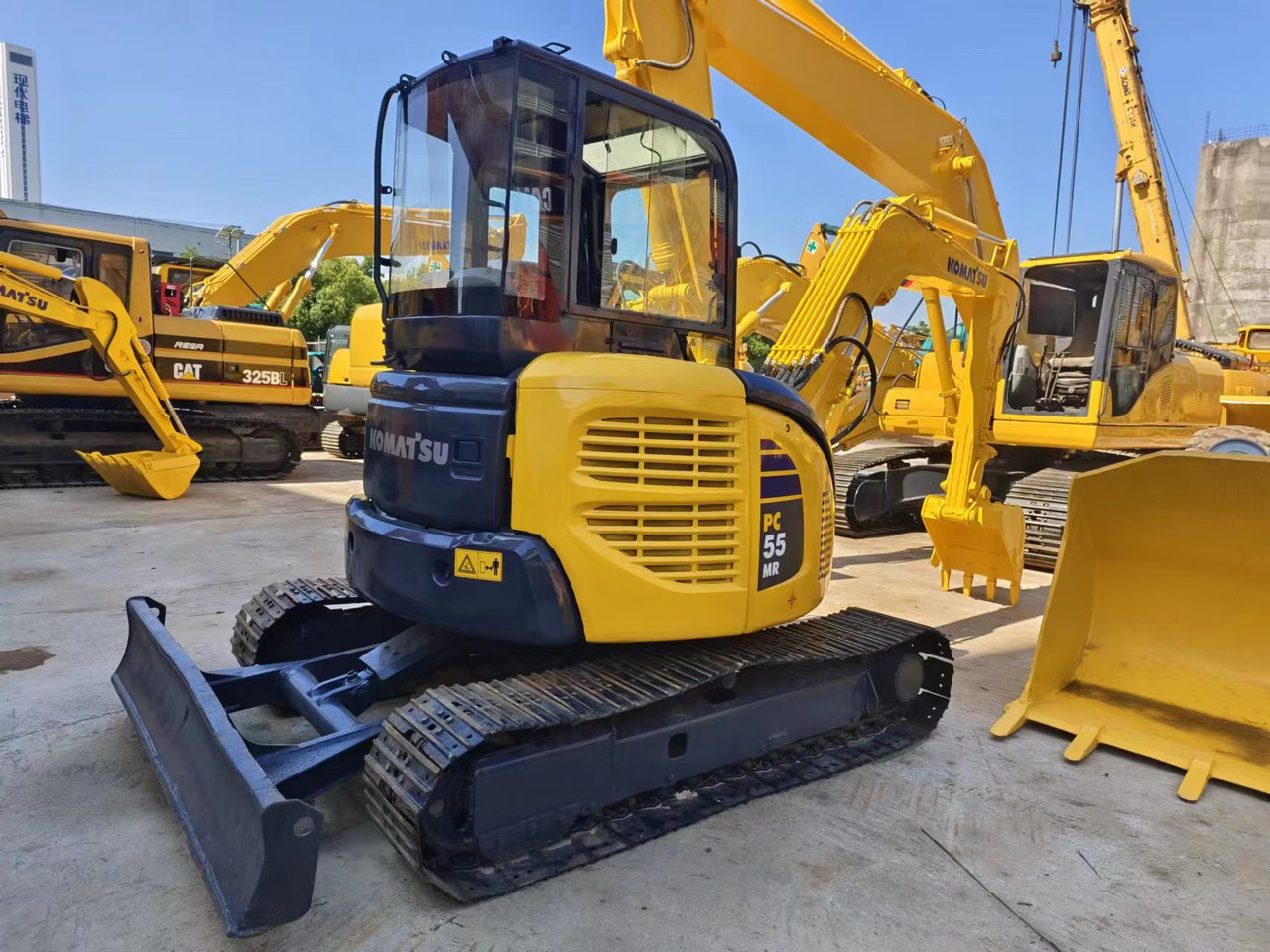 KOMATSU PC55MR - Mini rýpadlo: obrázek 4 KOMATSU PC55MR - Mini rýpadlo: obrázek 4