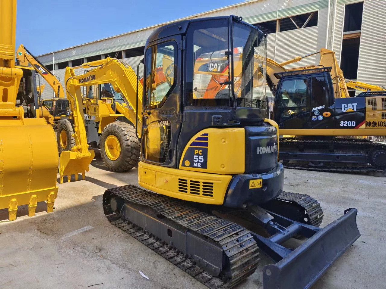 KOMATSU PC55MR - Mini rýpadlo: obrázek 5 KOMATSU PC55MR - Mini rýpadlo: obrázek 5
