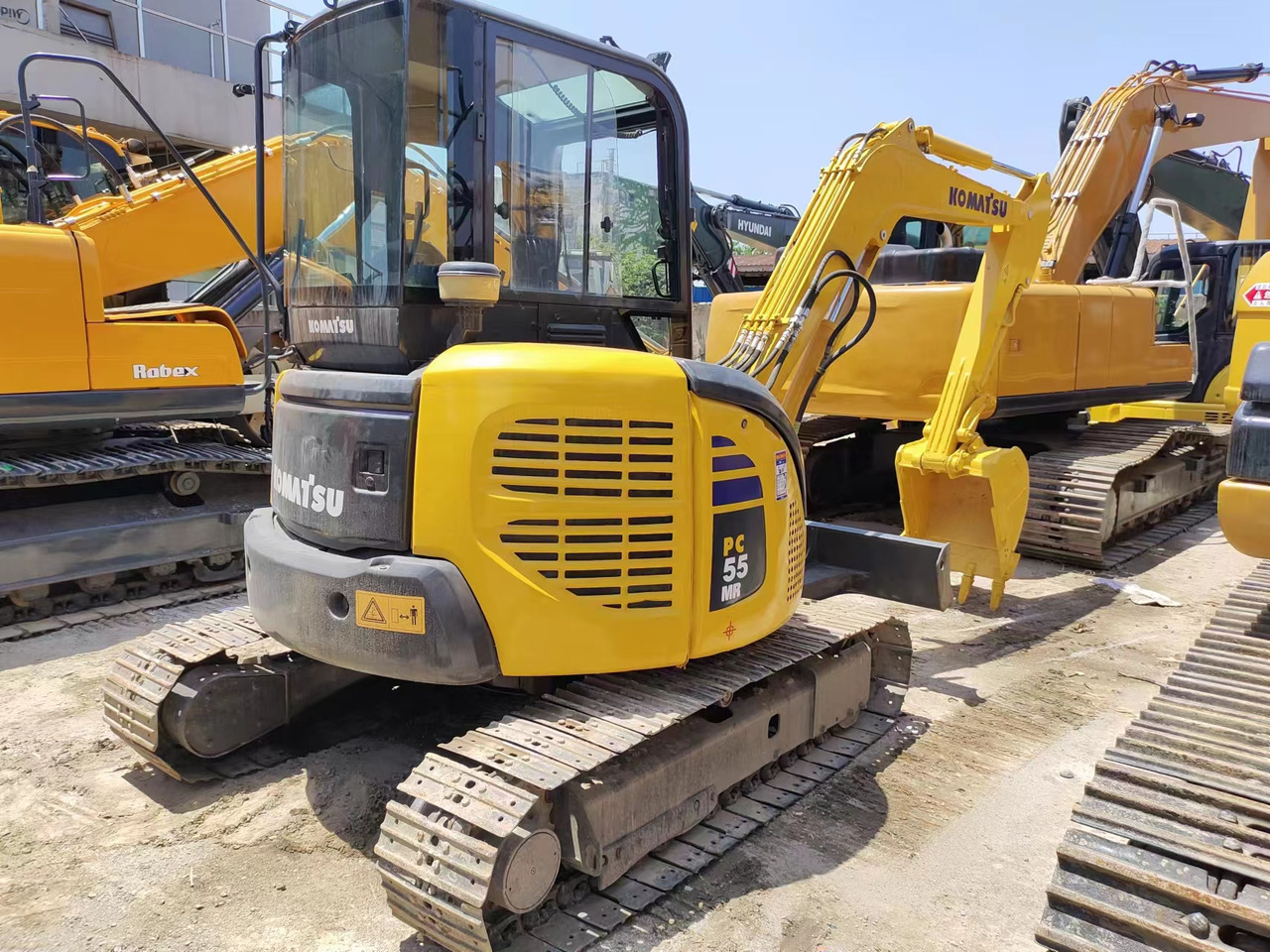 KOMATSU PC55MR - Mini rýpadlo: obrázek 1 KOMATSU PC55MR - Mini rýpadlo: obrázek 1