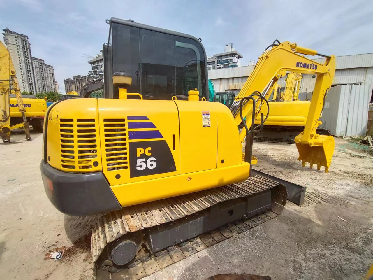 KOMATSU PC56 komatsu mini excavator PC55 PC60 - Mini rýpadlo: obrázek 4 KOMATSU PC56 komatsu mini excavator PC55 PC60 - Mini rýpadlo: obrázek 4