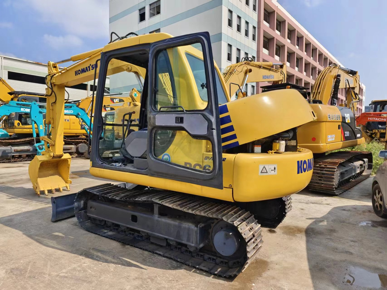 Mini rýpadlo KOMATSU PC60-7 PC56 PC60: obrázek 8