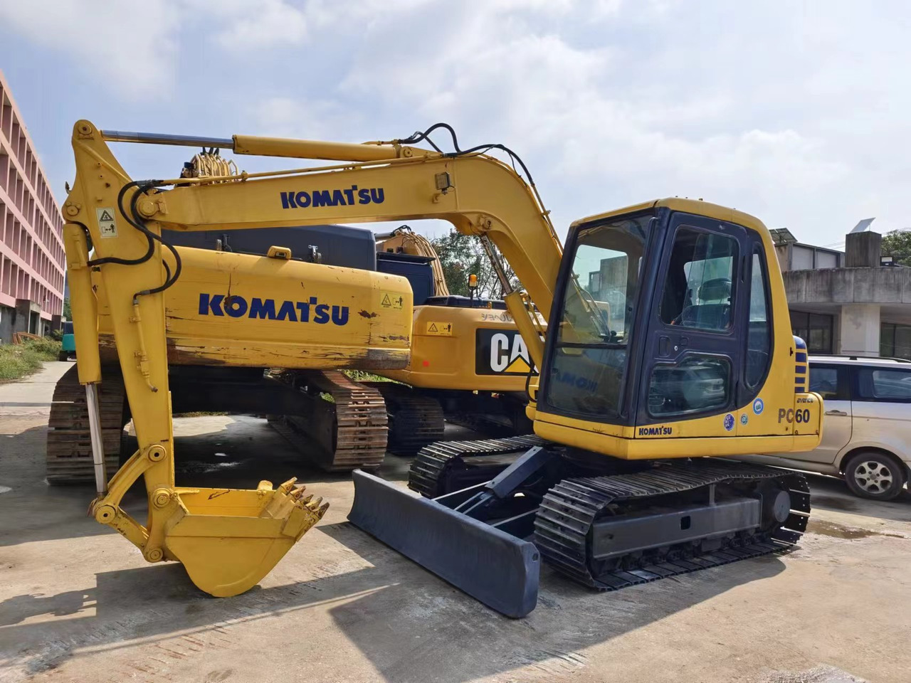 KOMATSU PC60-7 PC56 PC60 - Mini rýpadlo: obrázek 5 KOMATSU PC60-7 PC56 PC60 - Mini rýpadlo: obrázek 5