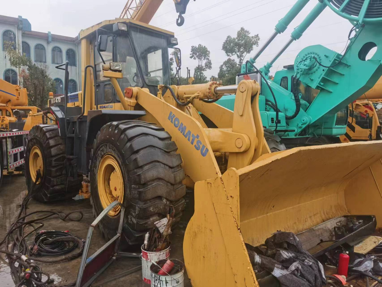 KOMATSU WA470 - Kolový nakladač: obrázek 2 KOMATSU WA470 - Kolový nakladač: obrázek 2