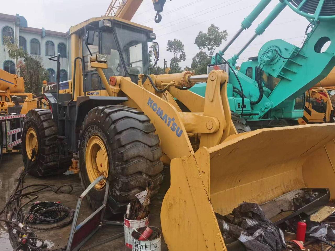 KOMATSU WA470 - Kolový nakladač: obrázek 3 KOMATSU WA470 - Kolový nakladač: obrázek 3