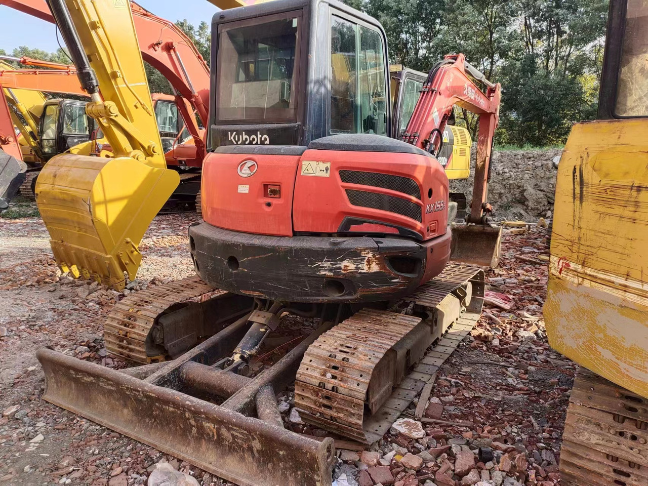KUBOTA KX155-5 - Mini rýpadlo: obrázek 3 KUBOTA KX155-5 - Mini rýpadlo: obrázek 3