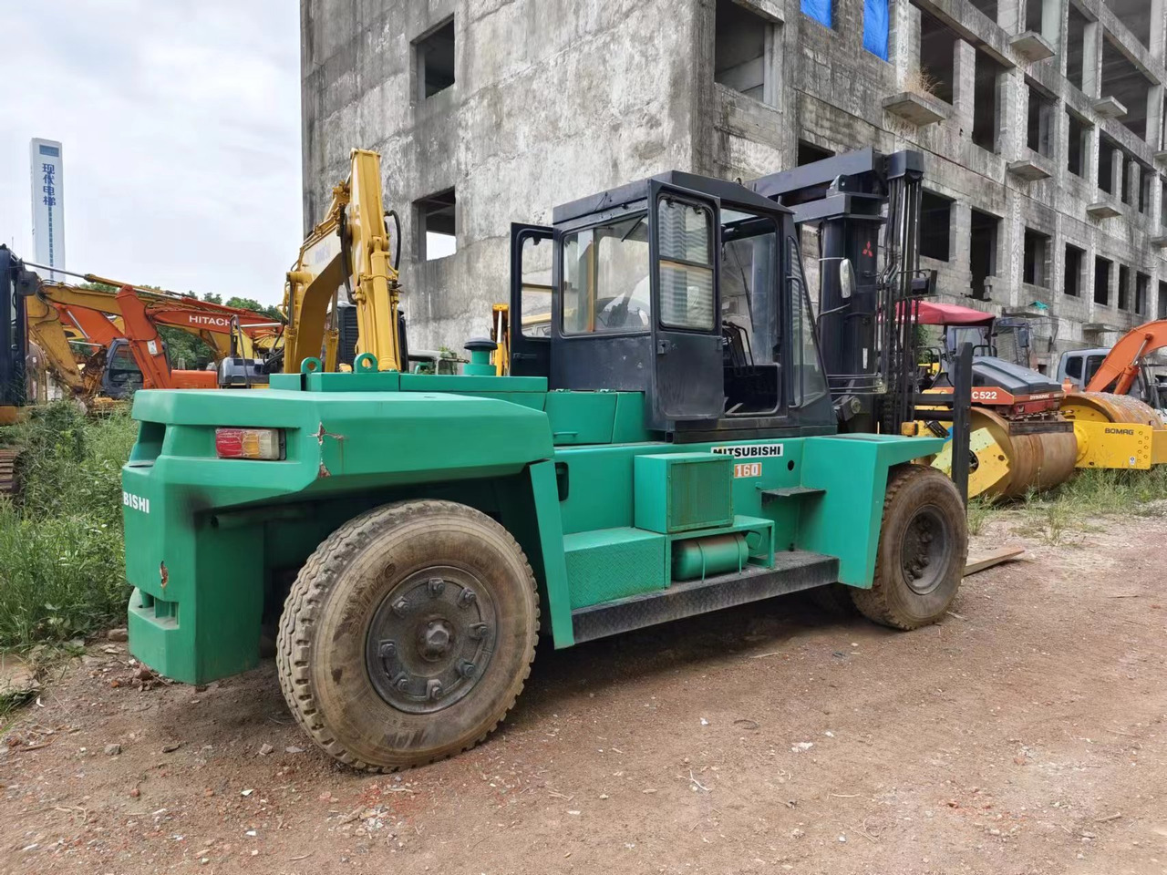 MITSUBISHI 16ton diesel forklift Japan made - Dieselový vysokozdvižný vozík: obrázek 4 MITSUBISHI 16ton diesel forklift Japan made - Dieselový vysokozdvižný vozík: obrázek 4