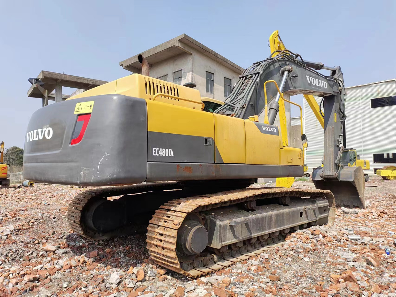 VOLVO EC480DL - Pásové rýpadlo: obrázek 2 VOLVO EC480DL - Pásové rýpadlo: obrázek 2