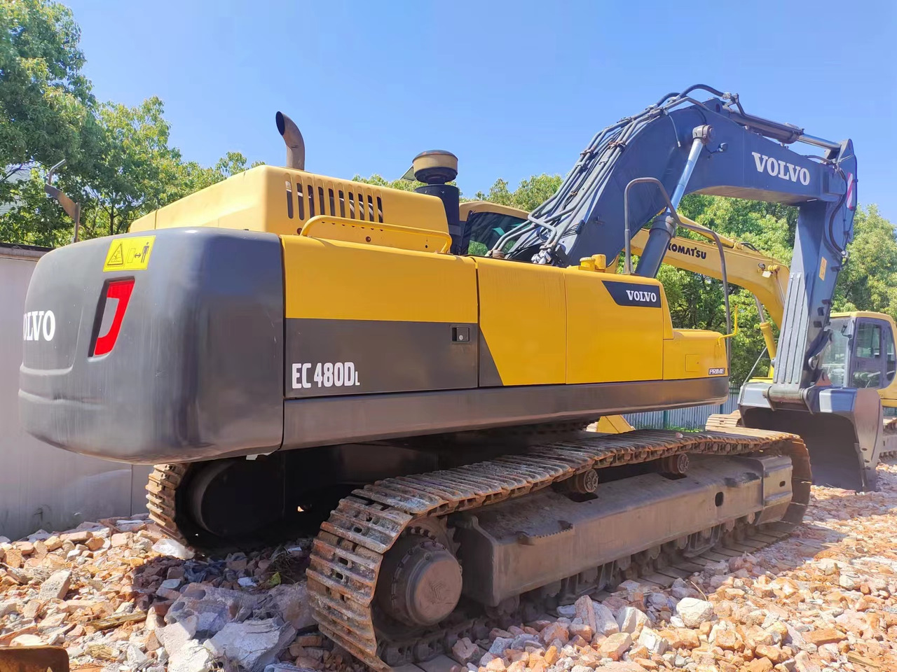 VOLVO EC480DL - Pásové rýpadlo: obrázek 4 VOLVO EC480DL - Pásové rýpadlo: obrázek 4