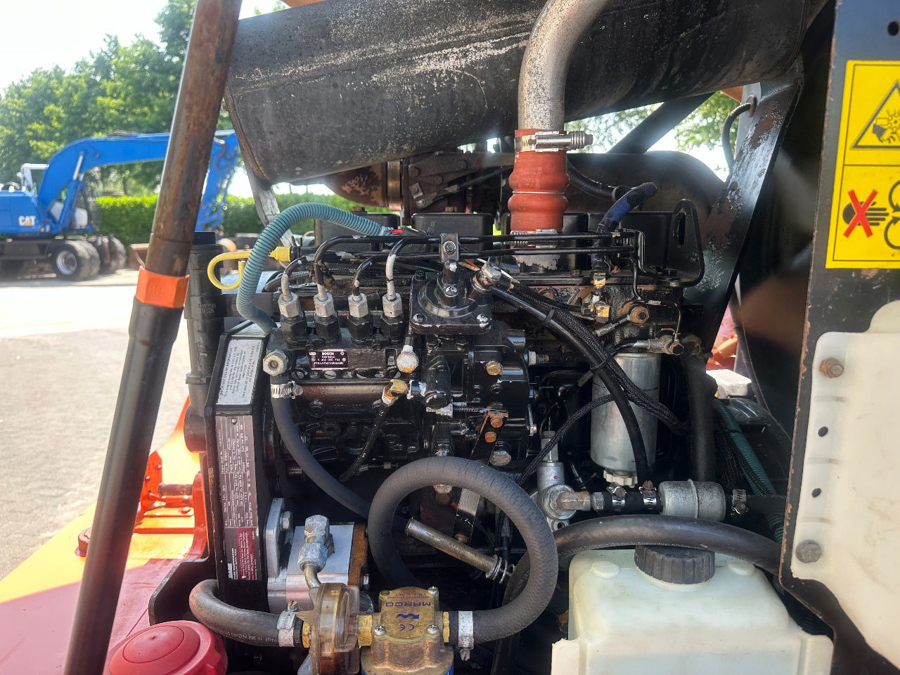 Kolový nakladač Case 521D: obrázek 21