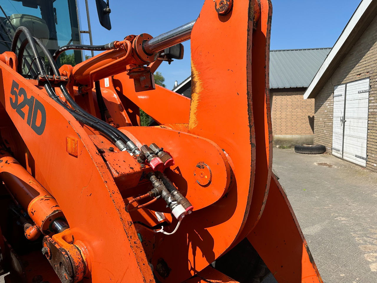 Kolový nakladač Case 521D: obrázek 13
