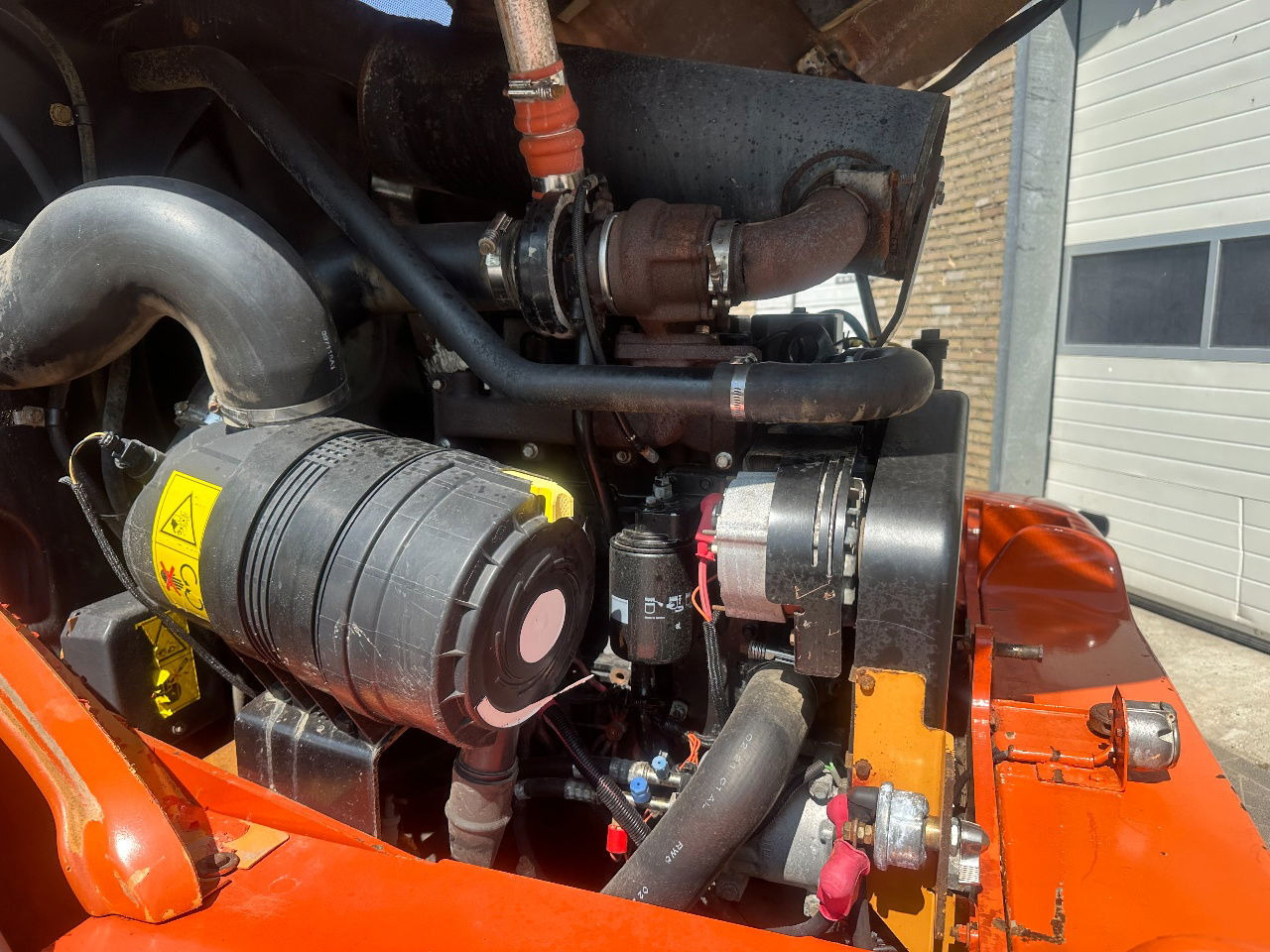 Kolový nakladač Case 521D: obrázek 23