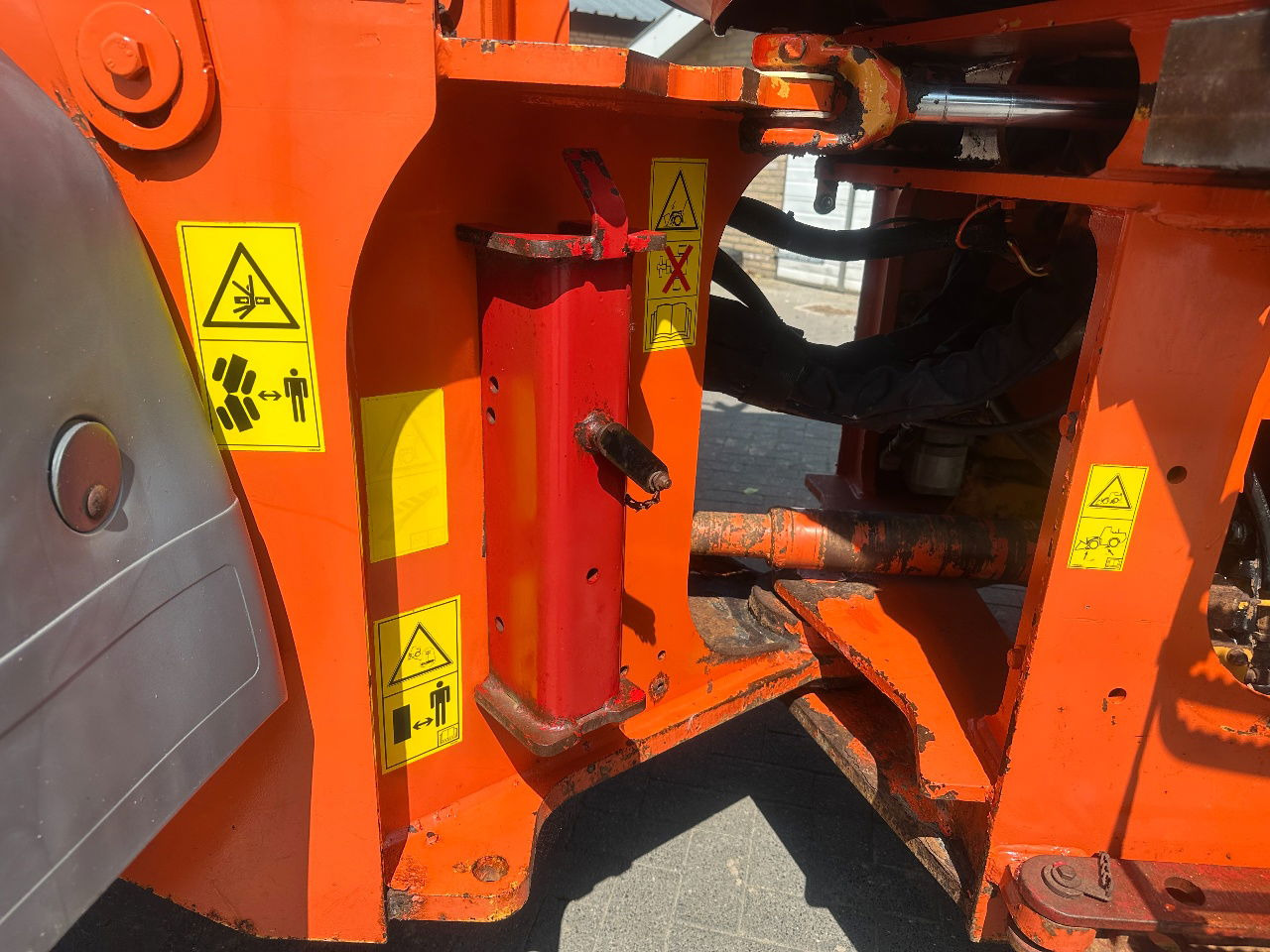 Kolový nakladač Case 521D: obrázek 20