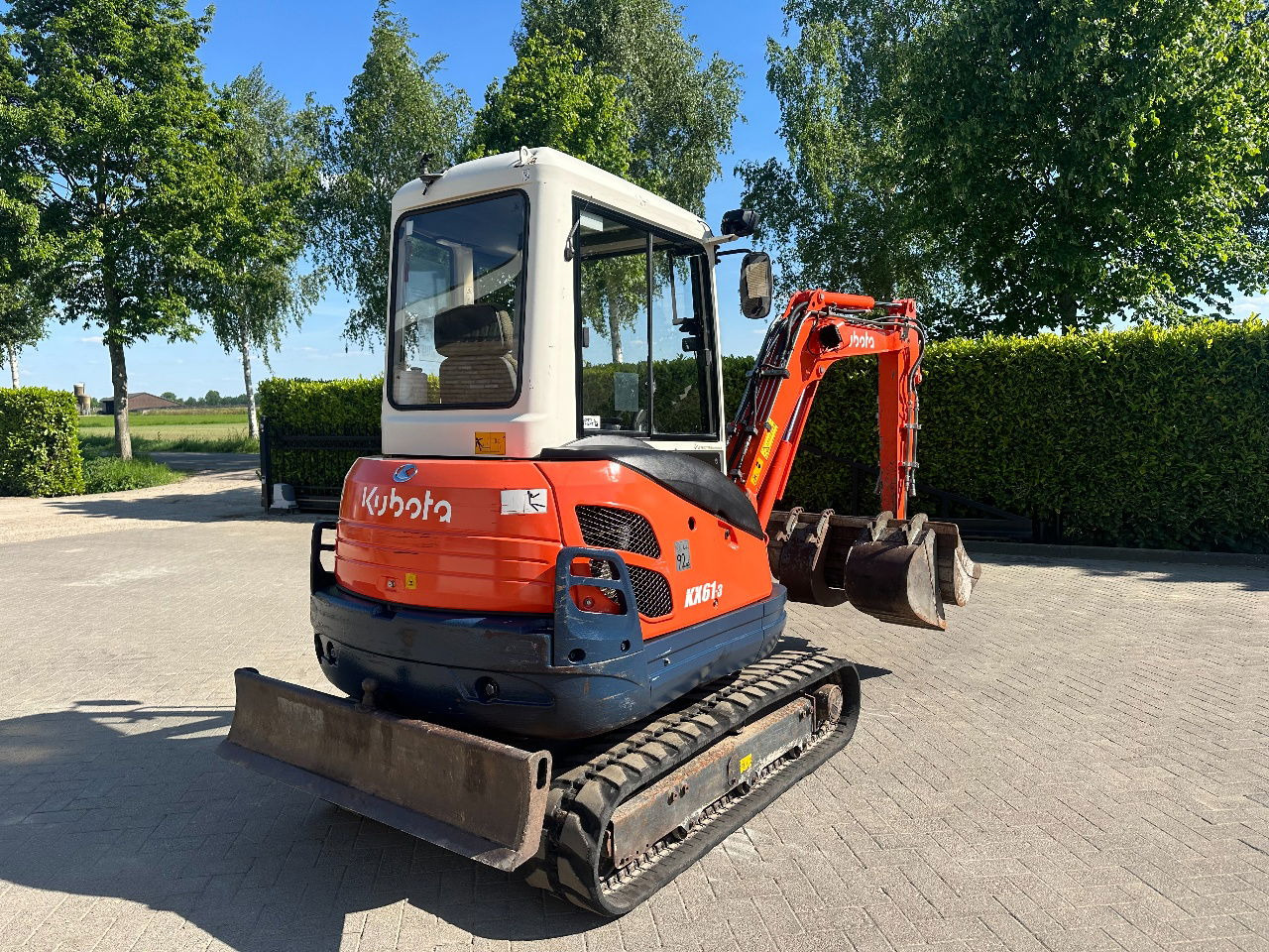 Kubota KX61-3  - Mini rýpadlo: obrázek 5 Kubota KX61-3  - Mini rýpadlo: obrázek 5